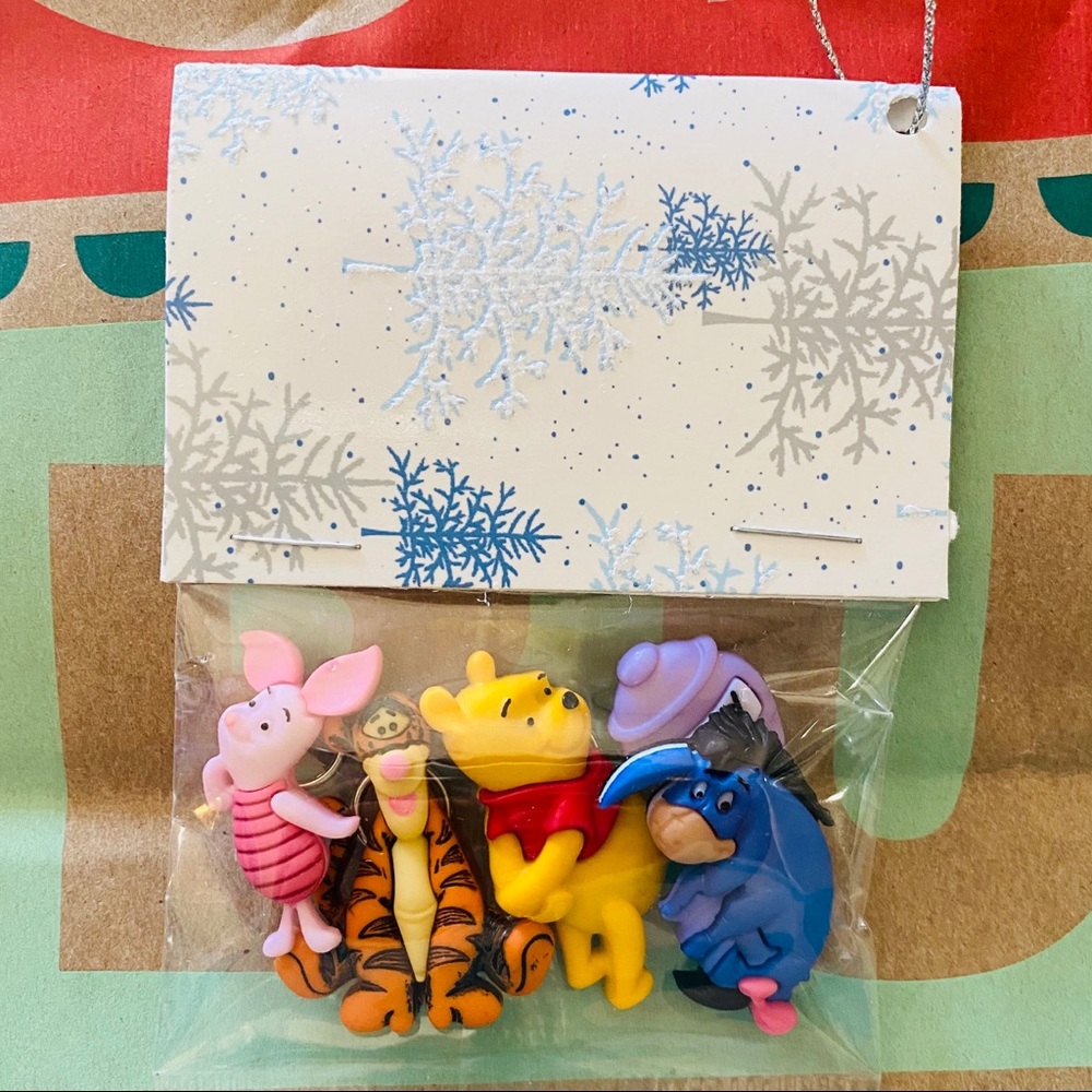 STARBUCKS🧜♀️ Straw & Pooh Ornament Toppers Set - Picture 2 of 7